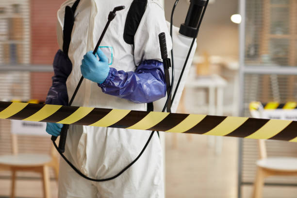 Professional Biohazard technician working in Altoona, FL